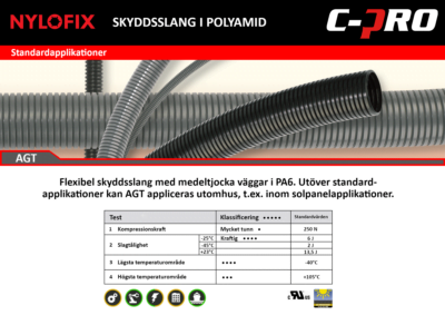 Skyddsslang AGT Data