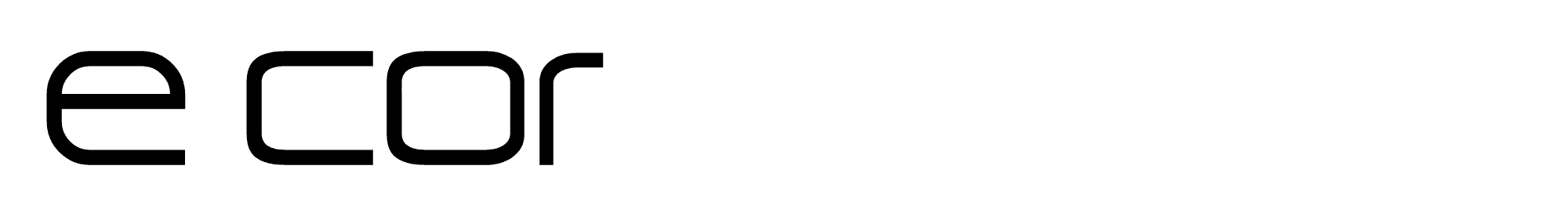 E COR logo