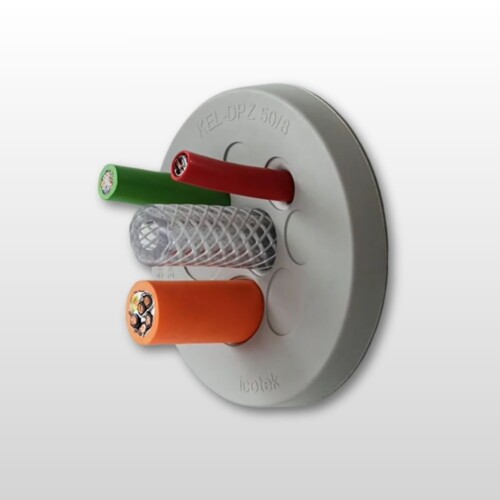 Cable entry plate multi-membrane / KEL-DPZ-Round