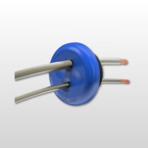 Hygienisk Kabelgenomföringsplatta rund