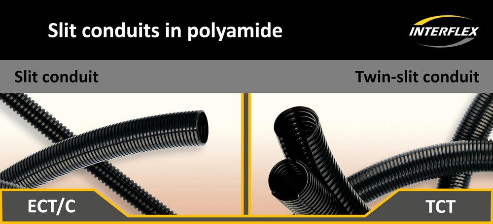 Slotted Conduits in Polyamid