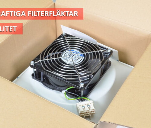 Konkurrenskraftiga filterfläktar av högsta kvalitet