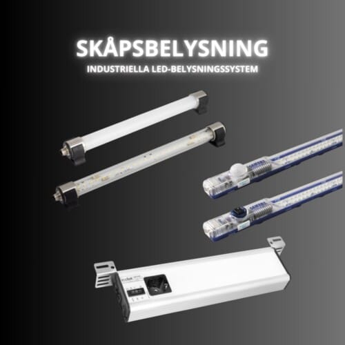 Skåpsbelysning & industreill LED - Belysning - featured