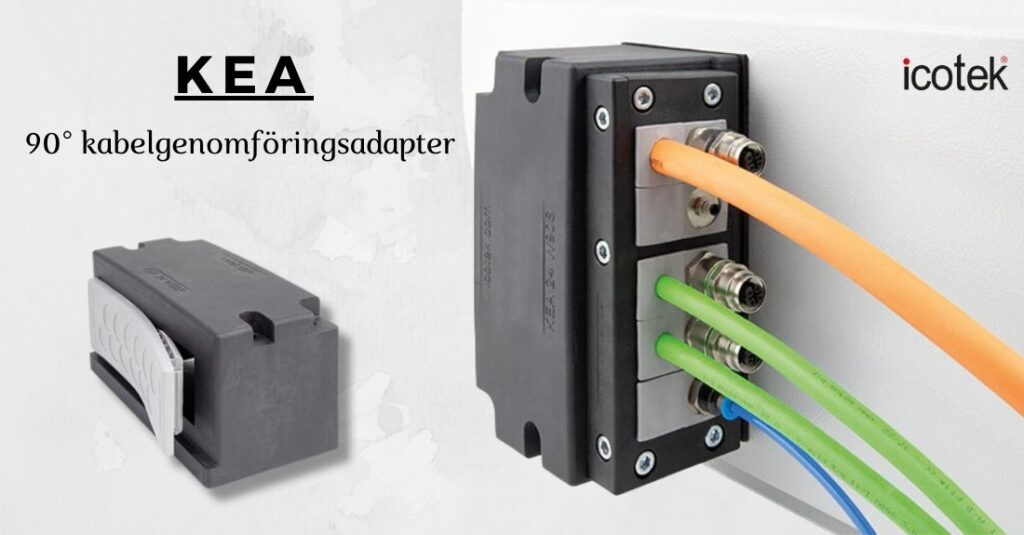 90 adapter for cable entry frames & plates