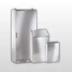 Apparatskåp i rostfritt stål för krävande industrimiljöer