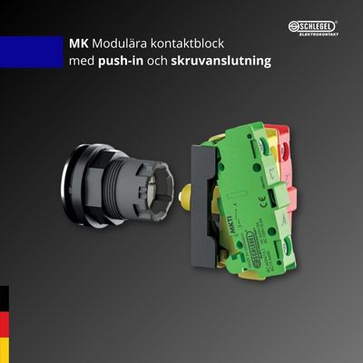 Modulära kontaktblock med push-in och skruvanslutning - featured