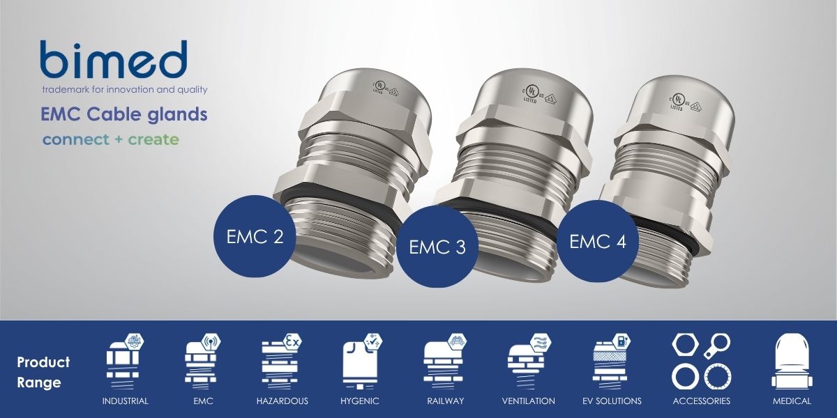 EMC kabelförskruvningar Bimed - Hemsida