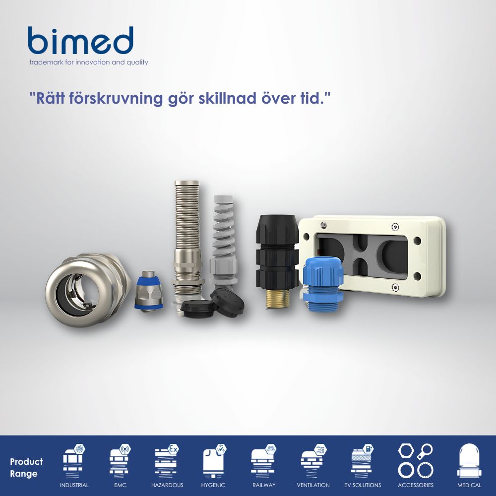 Kabelförskruvningar - Featured