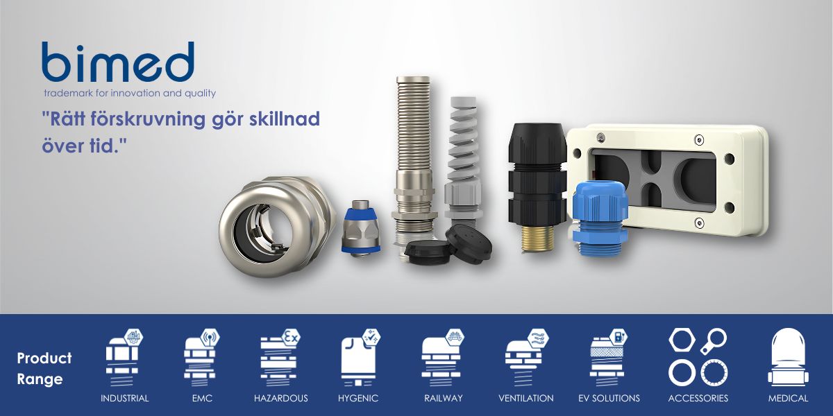 Kabelförskruvningar – Hemsida